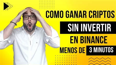 Cómo Ganar Criptomonedas En Binance Gratis🤑 Paso A Paso Youtube