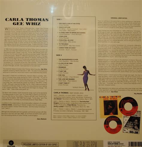 Carla Thomas Gee Whiz