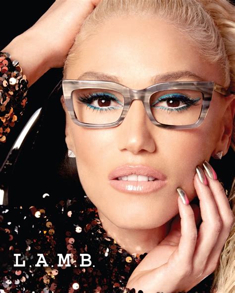 Gwen Stefani Spring 2018 L.A.M.B. x Tura Glasses Interview