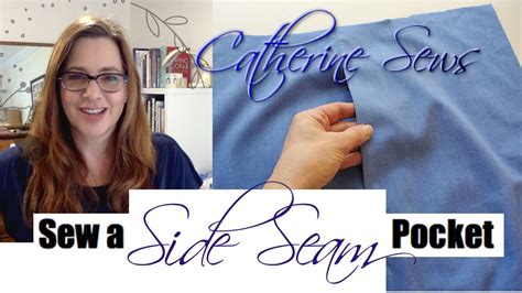 How To Sew A Side Seam Pocket YouTube