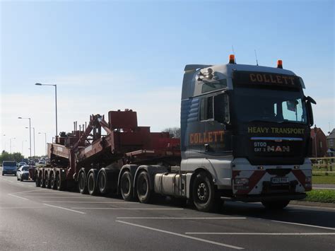 MAN TGA Collett Heavy Transport Breezing Back Into Mistr Flickr