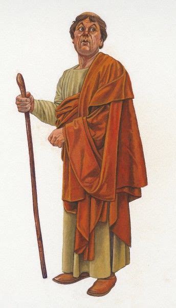 Print Of Anglo Saxon Monk N080565 Anglo Saxon Saxon Fine Art