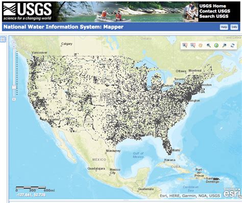 Nwis Mapper Us Geological Survey