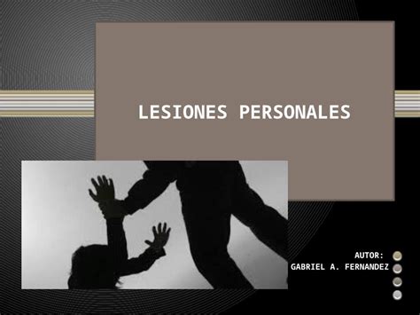 Pptx Tarea Lesiones Personales Dokumen Tips