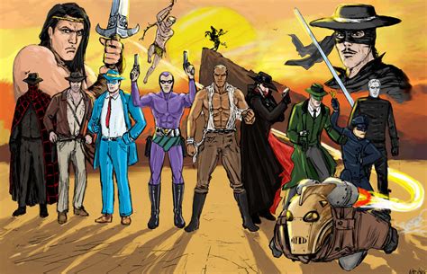 Pulp Heroes By Naitvalis On Deviantart