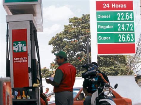 Leves Rebajas A Los Precios De Las Gasolinas Mientras El Di Sel Sigue