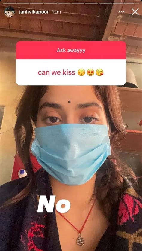 Fan Asks Janhvi Kapoor For Kiss Actress Response Is Unmissable