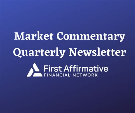 Market Commentary January First Affirmative Financial Network