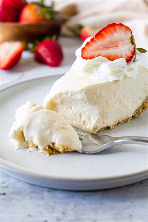 3 Ingredient No Bake Cheesecake Sugary Logic