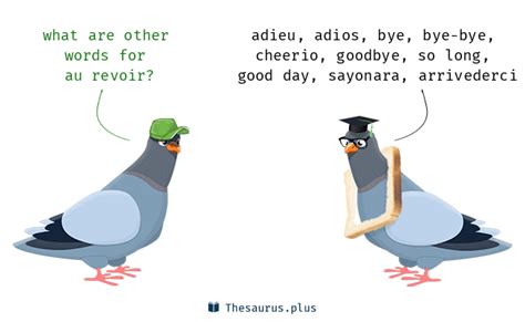 More 70 Au revoir Synonyms. Similar words for Au revoir.