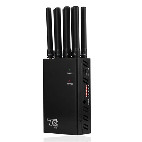 8 Band Handheld Wifi Signal Jammer Instrument Effective Shielding