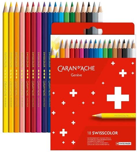 Caran D Ache Swisscolor Water Resistant Colored Pencil Review The Art