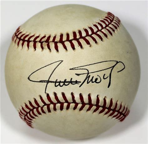 Lot Detail Willie Mays Signed Baseball Jsa