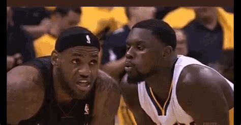 Lebron James Lance Stephenson  Lebronjames Lancestephenson