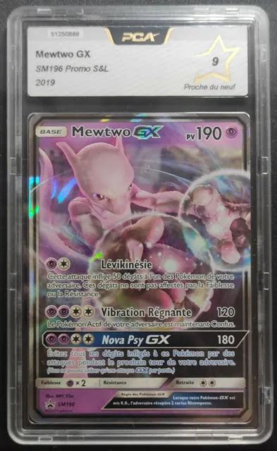 Carte Pok Mon Mewtwo Gx Sm Promo D Tective Pikachu Pca Eur