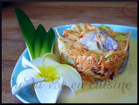 Salade Tahitienne Jujube En Cuisine