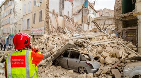 Effondrement de deux immeubles à Marseille Secours Mag