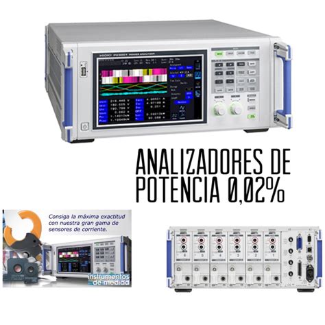 Analizadores De Potencia Hioki 0 02 Instrumentos De Medida S L