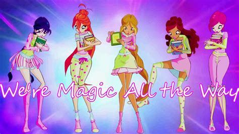 Winx Club We Re Magic All The Way Lyrics YouTube