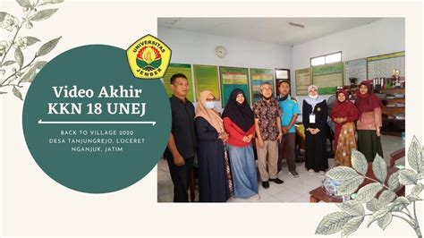 KKN 18 UNEJ Video Akhir Kegiatan KKN Back To Village YouTube