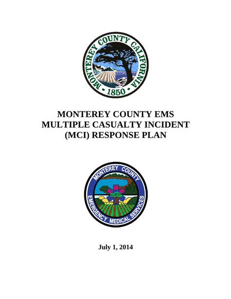 PDF MONTEREY COUNTY EMS MULTIPLE CASUALTY INCIDENT MCI DOKUMEN TIPS