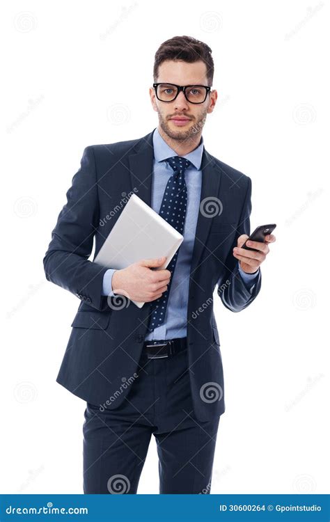 Busy Office Worker Stock Photo Image Of Attractive Focus 30600264