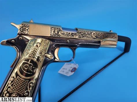 ARMSLIST For Sale 24k Gold Colt 1911