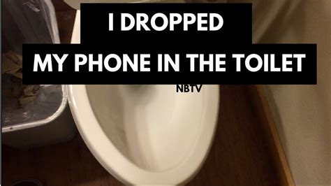 I Dropped My Phone In The Toilet What To Do After It Falls In Youtube