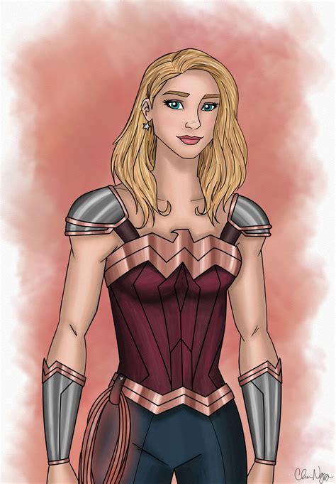 Wonder Girl Cassie Sandsmark By The New Chris On Deviantart