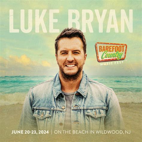 Luke Bryan Is Headlining This Weekends Barefoot Country Music Festival