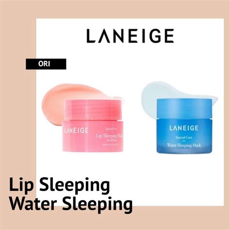 Jual Laneige Lip Sleeping Mask Night Sleep 3g Lip Balm Korea Shopee Indonesia