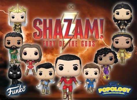 Shazam Fury Of The Gods Funko Pops Funkopopology