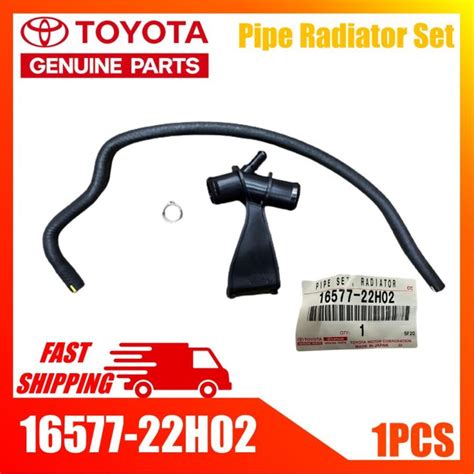 Original Toyota Pipe Radiator Set 16577 22H02 Radiator Pipe Toyota