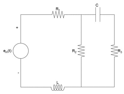 An Electrical System Is Shown In The Figure Derive The Mathematical