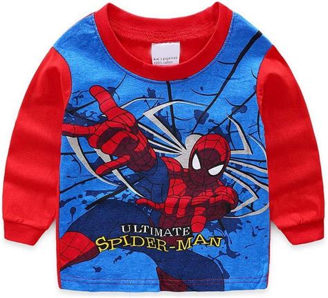 Spiderman Pyjama Baby Kind Marvel Spiderman Pyjamaset Maat