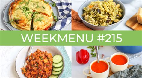 Weekmenu S Lekkere Simpele En Snelle Recepten Lekker En Simpel