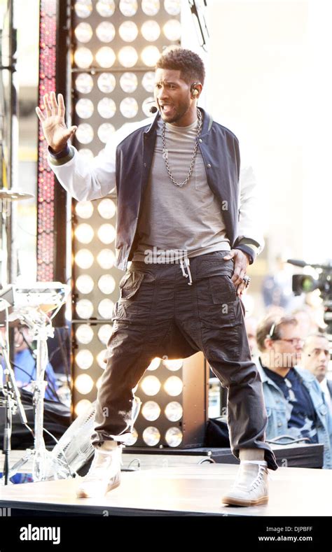 Usher performing live at Rockefeller Center as part of 'Today' show's ...