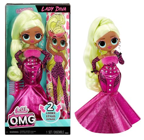 Amazon LOL Surprise OMG Lady Diva Fashion Doll With Multiple