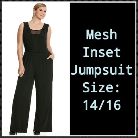 Lane Bryant Pants And Jumpsuits Black Jumpsuit Poshmark