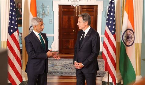 India Us Are Working To Address Regional And Global Challenges Blinken