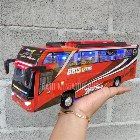 Jual Miniatur Bis Bris Trans Tuan Muda Bahan Triplek Shopee Indonesia