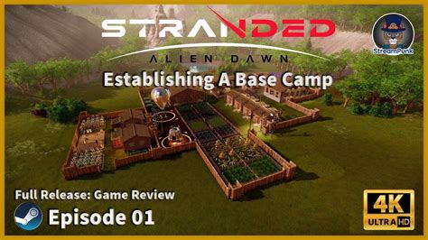 Stranded Alien Dawn Establishing A Base Camp Ep Youtube