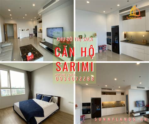 Bán Cho Thuê Căn Hộ Khu Đô Thị Sala Đại Quang Minh Quận 2 Sarimi