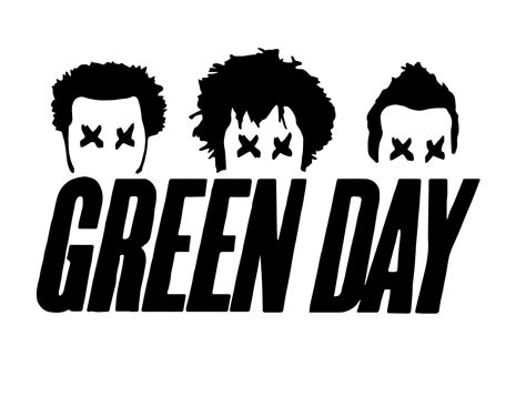 Green Day Rock Band Concert Car Window Sticker Etsy Canada In 2024 Green Day Logo