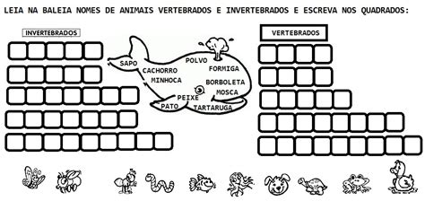 Animais Vertebrados E Invertebrados Conheca Os Biologia Colegio Web