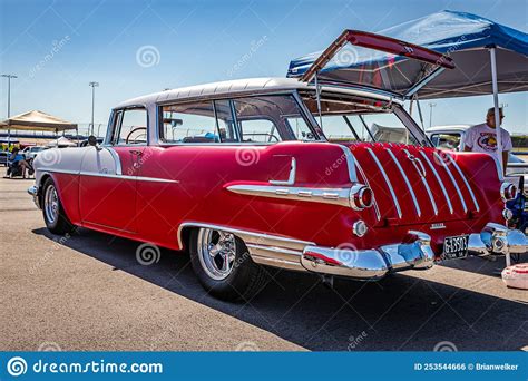 1956 Pontiac Safari Station Wagon Editorial Image CartoonDealer