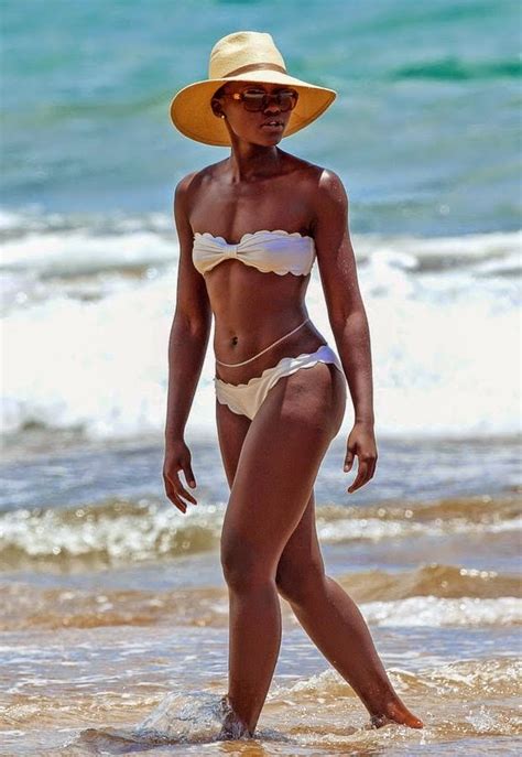 Davidvsnaija Latest Celeb Gist Gossip Photos Lupita Nyong O Shows Off Bikini Body