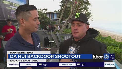 Da Hui Backdoor Shootout underway on Oʻahu s North Shore YouTube