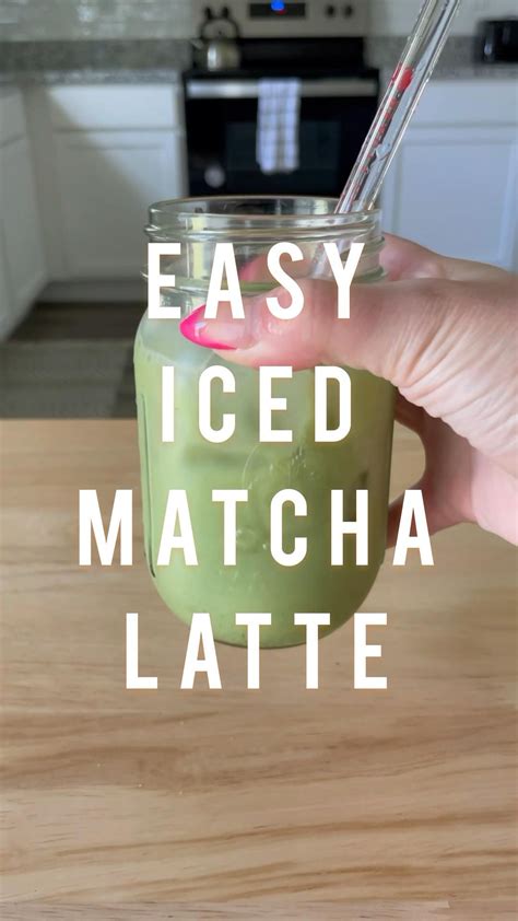 Iced Matcha Green Tea Latte Artofit