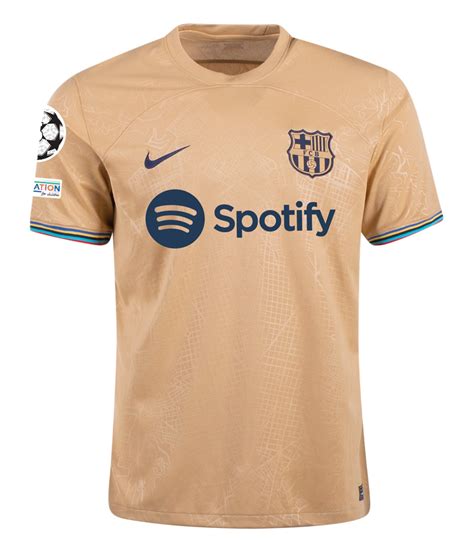 Barcelona Ucl Away Jersey By Nike Soccerarmor